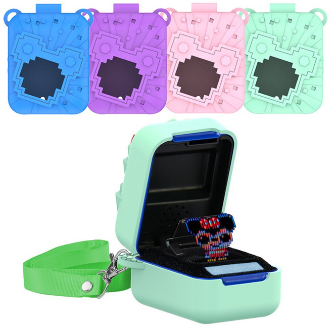 큐비찌 디즈니 케이스 스트랩포함 Bitzee 악세사리, 블루, 1개