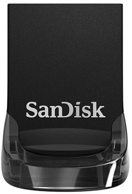 SanDisk Ultra Fit 256GB USB 3.2 CZ430 隨身碟 - 最高 400MB/s 讀取速度 典雅黑, 1個