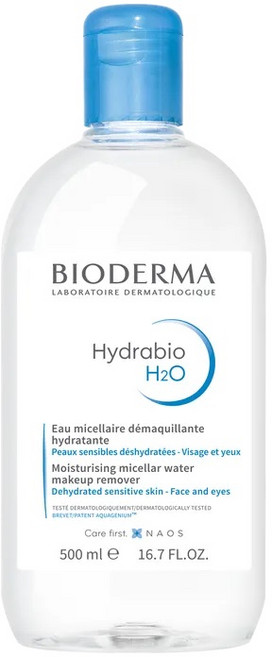 [프랑스약국화장품직배송] 바이오더마 민감 건조피부용 하이드라비오 클렌징 워터 500ml_X2, 500ml
