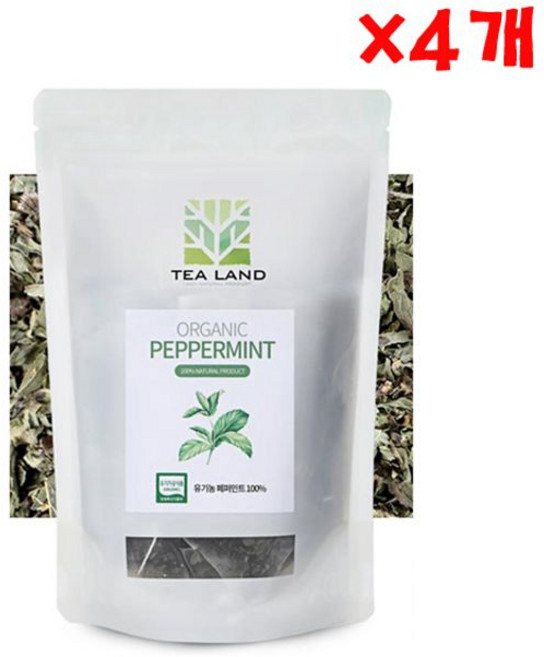 민트차 페퍼민트차 대용량 페퍼민트티 삼각티백차 박하차 민트티 20티백, 20개입, 20g, 1g