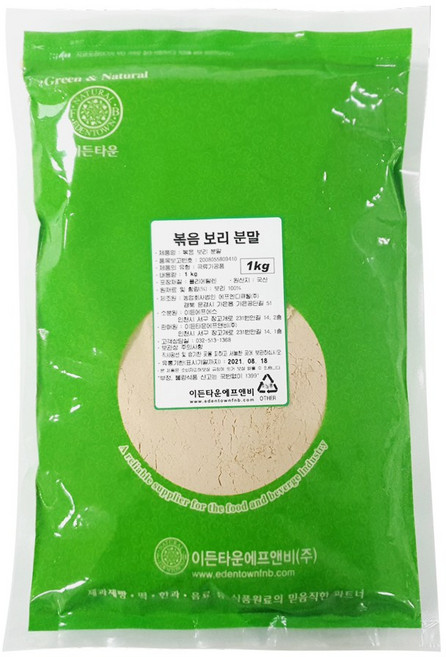 볶음 보리 분말 1kg 보리가루, 1개