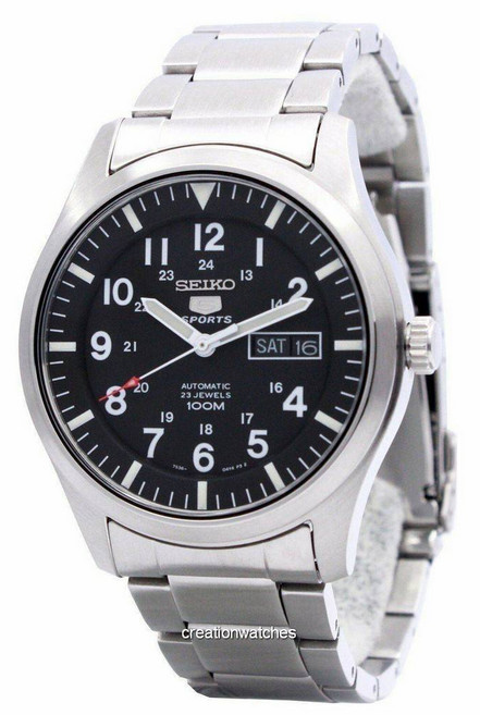 Seiko 세이코 5 Sports Automatic SNZG13 SNZG13K1 SNZG13K 남성용 시계