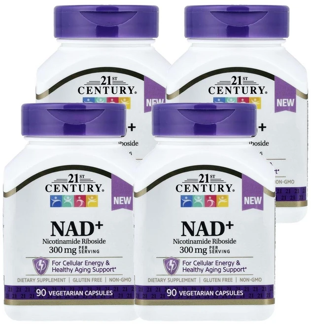 21세기 센추리 NAD+ 100 mg 21st Century NAD+ 90정, 4개 - 쿠팡