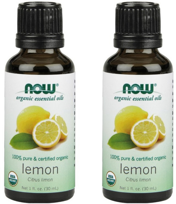 나우푸드 퓨어 에센셜 lemon 아로마오일 과일향, 30ml, 2개