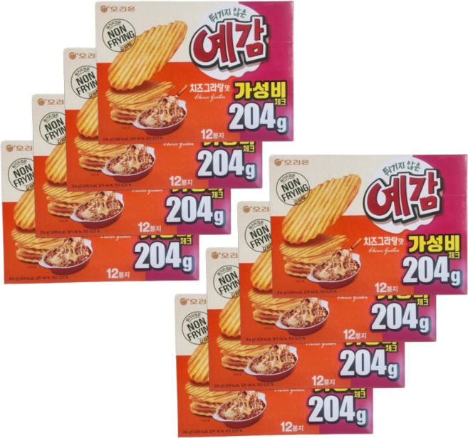 예감 치즈그라탕, 204g, 8개
