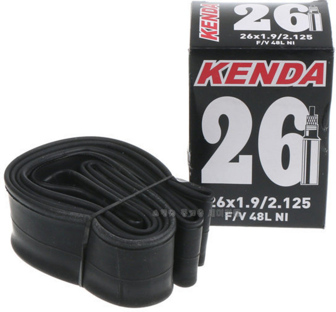 켄다 자전거튜브 26인치 1.9-2.125 48mm 프레스타, 1개