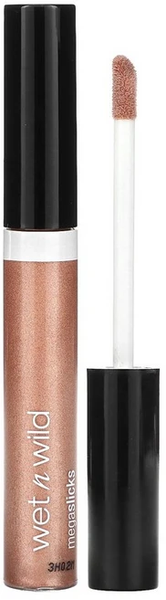 wet n wild MegaSlicks 립글로스 555B 로즈 골드 6ml(0.2fl oz) wild (웻 앤 와일드), 1 - 쿠팡