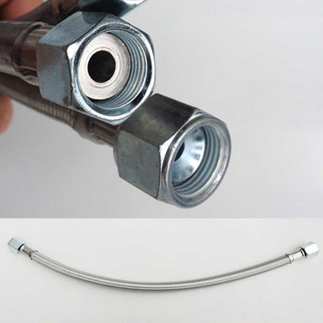 무소음 콤프레샤 컴프레셔 에어탱크 연결 매쉬 호스, 매쉬호스(중), 1개