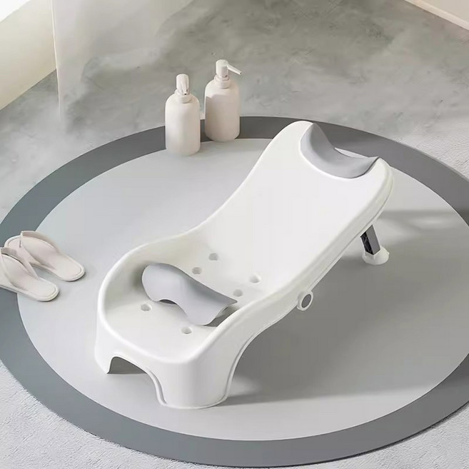 성인 샴푸의자 목욕의자 머리감기 하드 휴대 베드 실 모란디 성인샴푸의자 블랙, 313그레이화이트, 1개