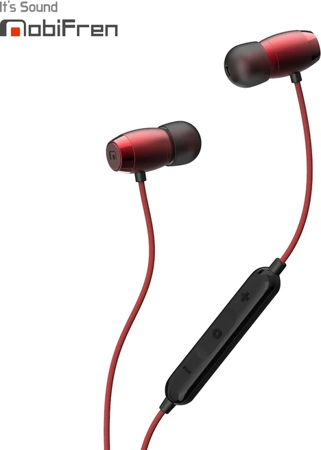 [모비프렌] 마블 MFB-E3300 홀릭플러스( E3100)를 능가하는 초고음질 넥밴드 이어폰 E3100 수준 가격대 Qualcomm aptX 지원 국내 A/S, 글래머러스 레드 - 쿠팡
