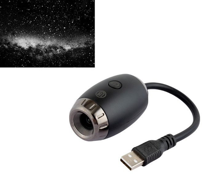 USB 천장 별하늘 프로젝션 분위기 조명, 은하수