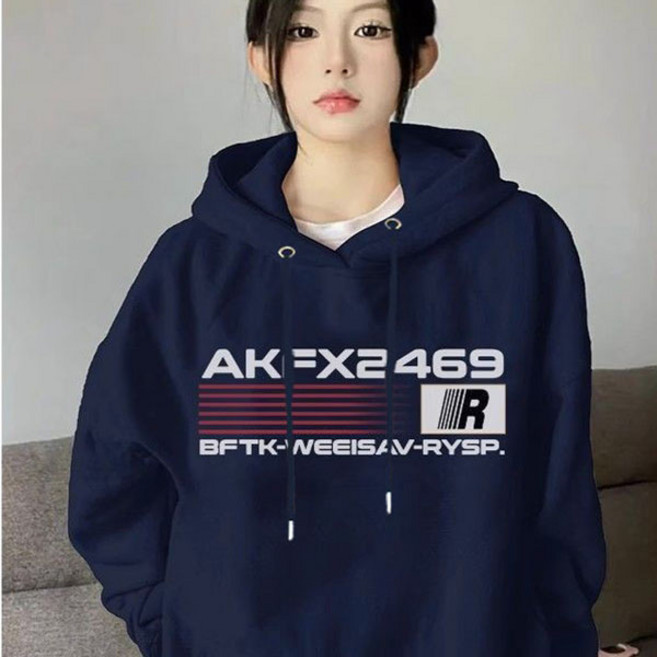 여성 아메리칸 빈티지 후드 정숄더 맨투맨 가을 겨울 빅사이즈 패션 디자인 상의