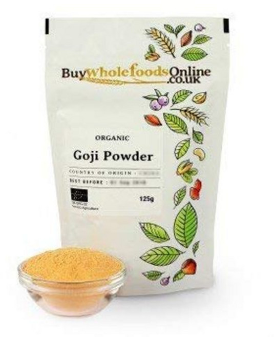바이 홀 푸드 유기농 구기자 파우더 (125g) Buy Whole Foods Organic Goji Powder (125g), 1개, 125g