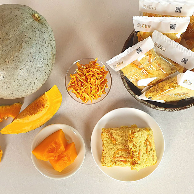 싸리재 단호박고지 현미설기 100g X 10봉, 10개