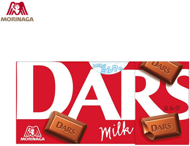 모리나가 다스 밀크 초콜릿 12개입 10팩 세트, 10개, 46g