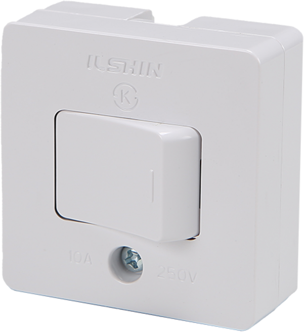 일신전기 텀블러 사각스위치 노출형, 10개