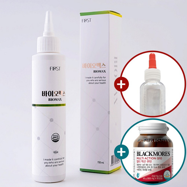 [시너지패키지] 바이오맥스 멜로시라 150ml + 멀티액션큐텐Q10 + 휴대용 공병(30cc) 증정, 1개