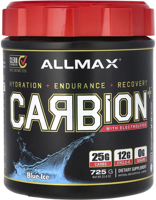 올맥스 CARBion 전해질 함유 블루 밤 팝 725g 25.6oz, 6개 - 쿠팡