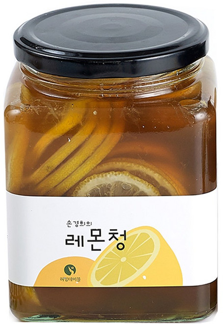 수제 레몬청 유기농원당 수제청 허밍테이블, 800g, 1개, 1개입