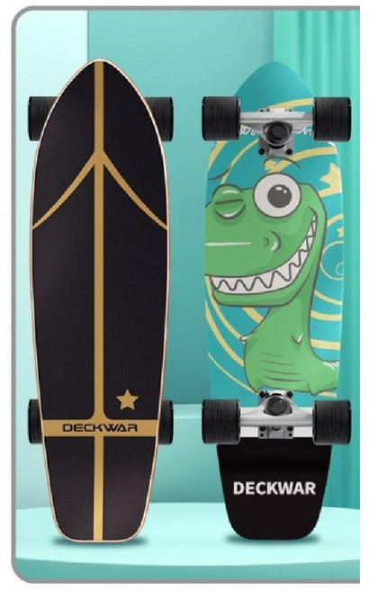 스케이트보드 10대 20대 재미있는보드 초등학생 튼튼한크루져보드 재미있는크루져보드, 사이클롭스 27 인치, 1개