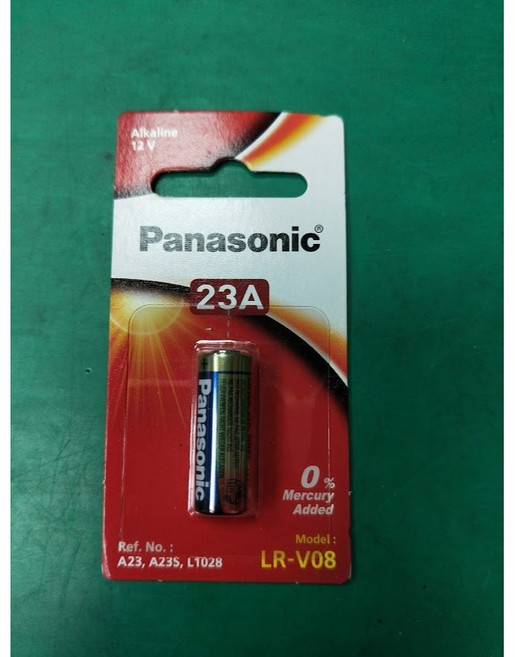 國際牌Panasonic 鹼性電池 LR-V08/1BPA 23A，持久耐用，防漏液保護, 1個