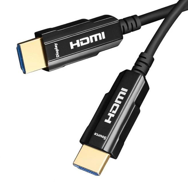 준케이블 HDMI 광케이블 장거리 TV 모니터 노트북 빔프로젝터 케이블 10M, 20m, 1개