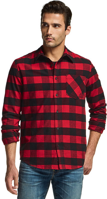 테슬라 남성 플란넬 셔츠 TM-MOS01