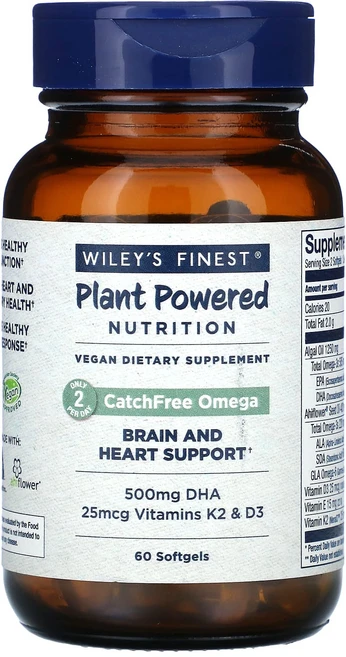 Wiley's Finest CatchFree 오메가 소프트젤 60정, 5개 - 쿠팡