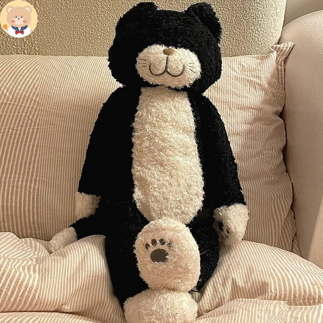 앤티키 빅캣90cm 캐릭터 바디필로우, 깜냥이