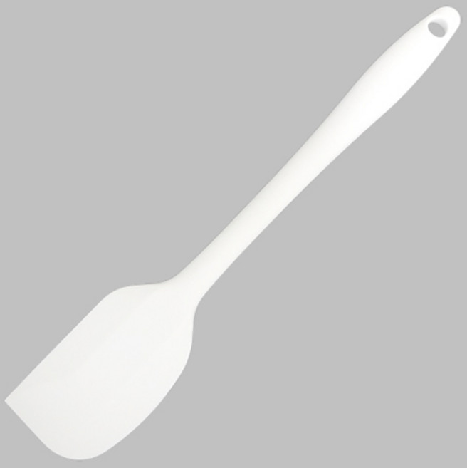 실리콘 통주걱 (특대 37cm) 쿠킹플러스 /베이킹/제과제빵, 화이트, 1개