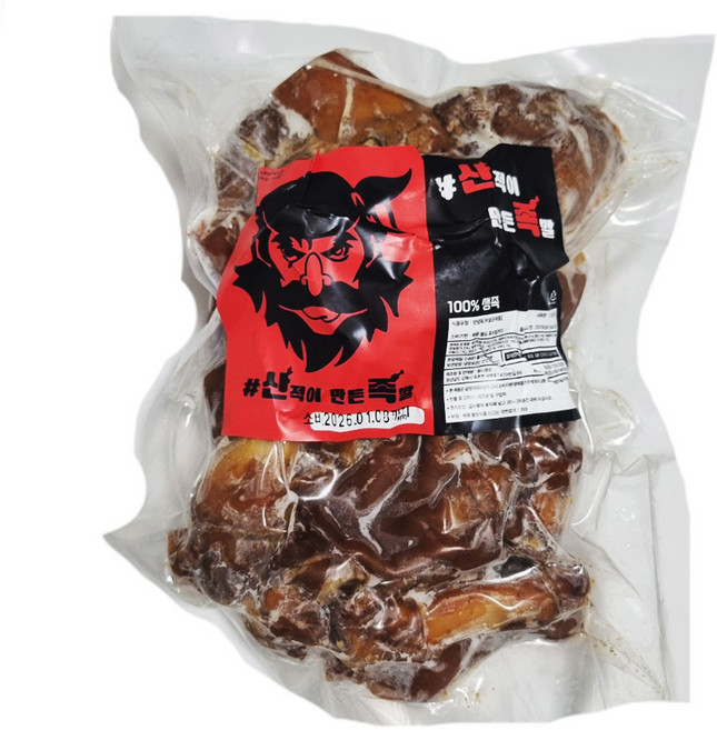 산적이 만든 족발 산족 앞다리 뼈 족발(냉장) 1.2~1.5kg, 1개, 1.2kg