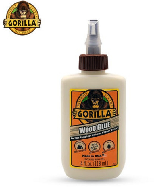 고릴라 우드 글루 목공용 나무 접착제 초강력 본드, 1개, 114ml