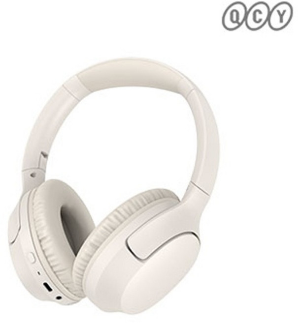 (QCY) (블루투스 헤드폰) 블루투스 헤드셋 H2APP PRO (베이지)
