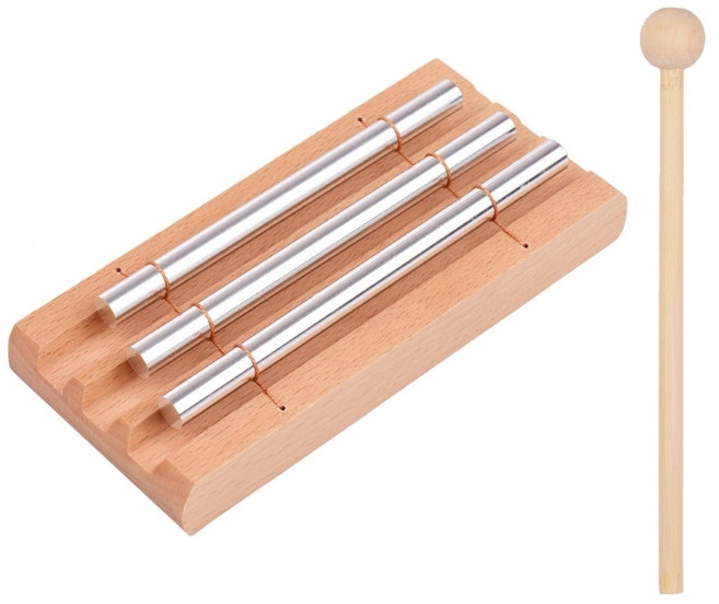 에너지 차임 명상 차임벨 교실 명상 마음챙김을 위한 나무 타악기 차임벨, Style C