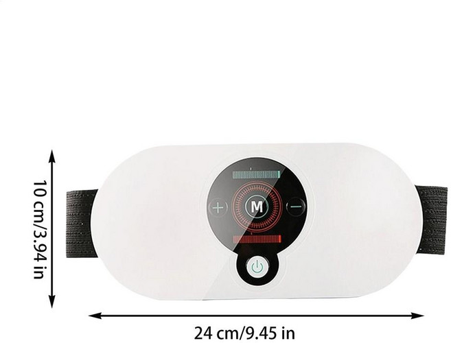 위마사지 전기 복부 지방 가열 휴대용 슬리밍 홈 피트니스 운동 회복을위한 9 모드 도구, 01 A, 1개