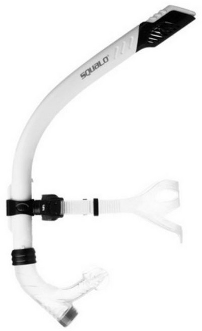 스쿠알로 드라이탑 센터스노클3, 화이트