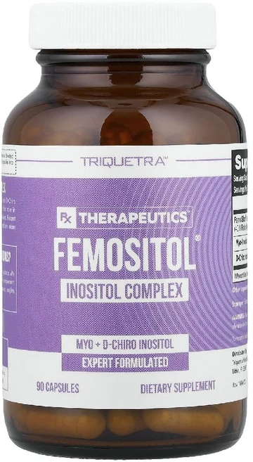 트라이퀘트라헬스 이노시톨 2050mg Myo D-Chiro Inositol 캡슐 90정, 1개 - 쿠팡