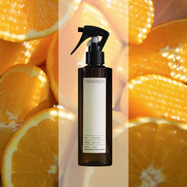 카사바시아 침실 룸스프레이 섬유향수 멀티퍼퓸 필로우미스트, 1개, 250ml, 플로라 만다린