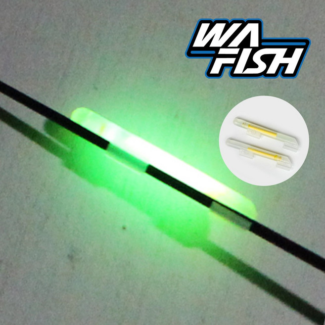 청룡조구 끝보기 케미 밤낚시 초릿대 라이트 클립온, 1개, 야광