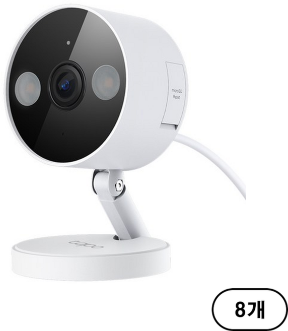 티피링크 Tapo 와이파이 스마트 홈카메라 실내외겸용, Tapo C120, 8개