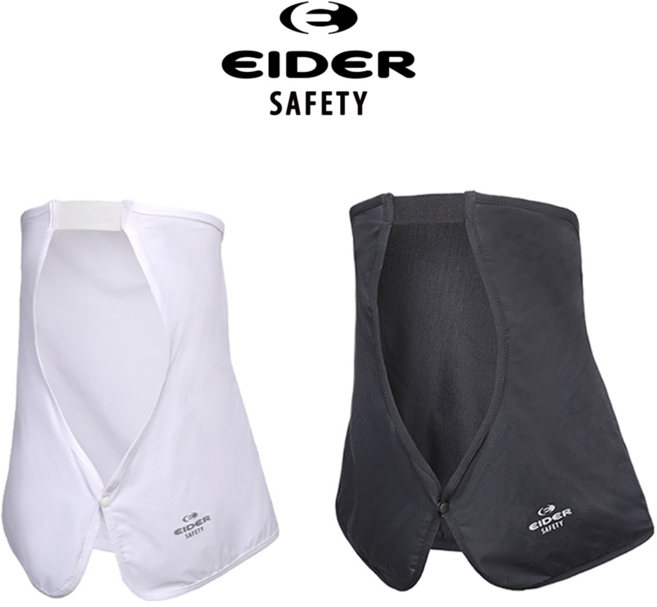 아이더 세이프티 쿨링 썬가드 햇빛가리개, 화이트