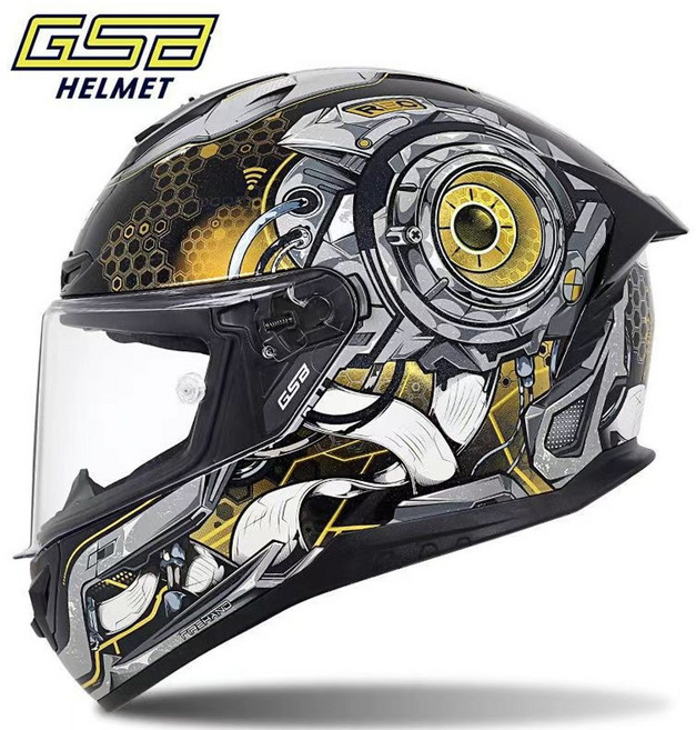 오토바이 바이크 헬멧 풀페이스 블루투스 남녀 사계절 공용헬멧, S, 옵션11