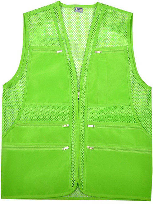 심비오즈 남성 어깨 망사조끼 작업조끼 단체조끼 배달조끼 주머니조끼 택배조끼