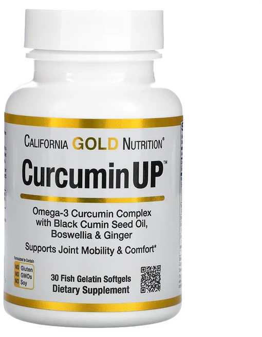 캘리포니아 골드 뉴트리션 커큐민 UP California Gold Nutrition Curcumin UP 30정 2개 - 쿠팡
