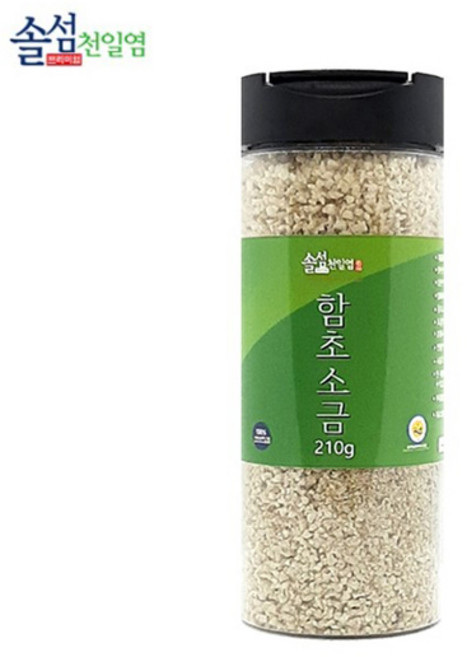 솔섬 프리미엄 함초천일염, 210g, 1개