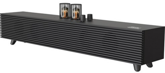 앱코 LED 진공관 레트로 사운드바 스피커, Black, S-1500V