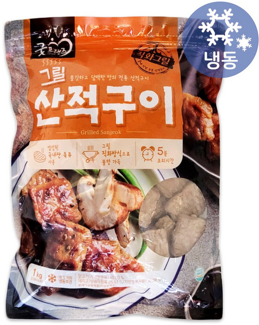 원하프산적구이1kg/굿프랜즈총알배송, 1개, 1kg