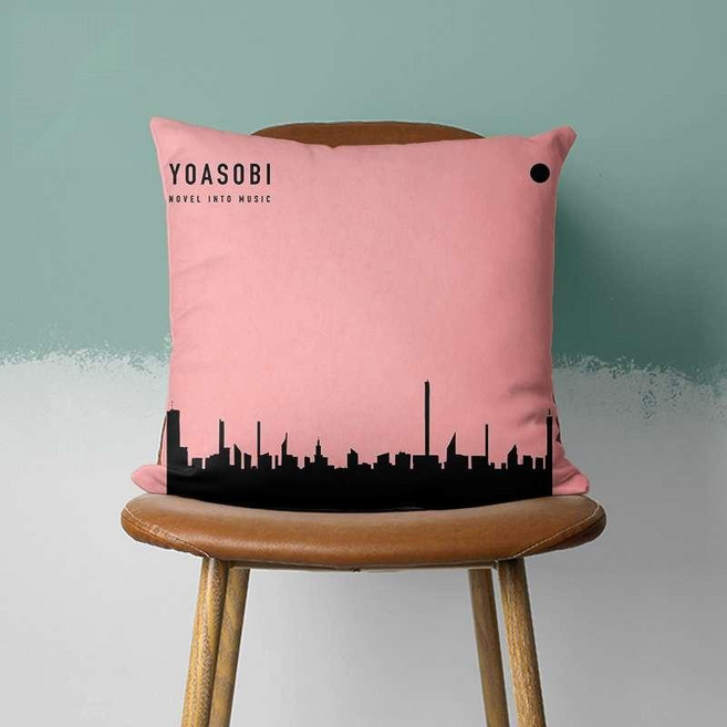 요아소비쿠션 굿즈 Yoasobi RGB 삼원색 베개 소파 Ayase, 8 요아소비쿠션, 36x36cm