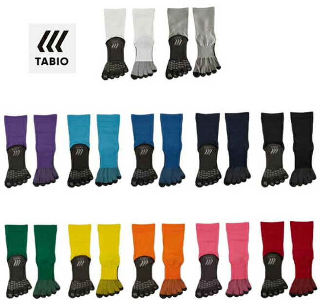 타비오 논슬립 발가락 양말 축구 풋살 미끄럼 방지 장목 SOCKS 스포츠 삭스, 화이트 L, 1개