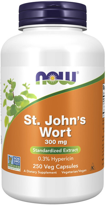 나우푸드 세인트 존스 워트 300mg 베지 캡슐, 250정, 1개